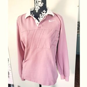 Nike sb pink button up